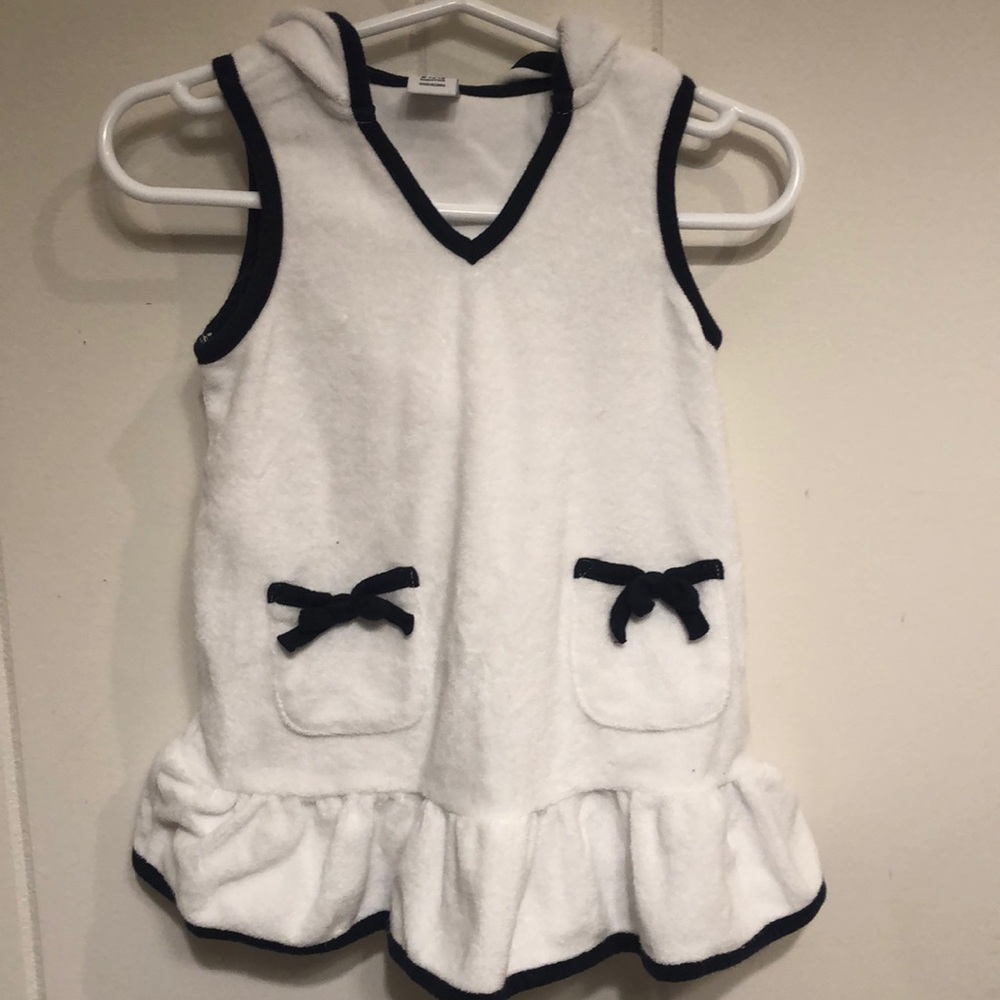 Janie and Jack hooded terry dress